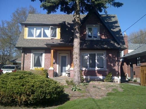 New gutters, soffit and fascia
